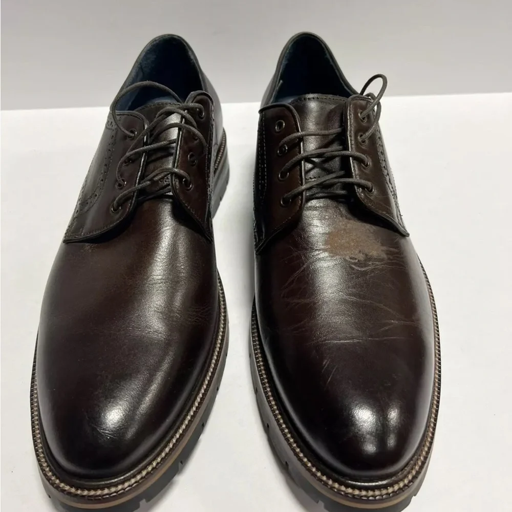 Johnston Murphy Cody Oxford Dress Shoe Brown 11 M